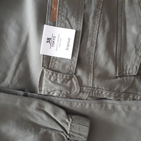 Fransa Tokyo cotton pants /BBWT - Picture 8 of 11